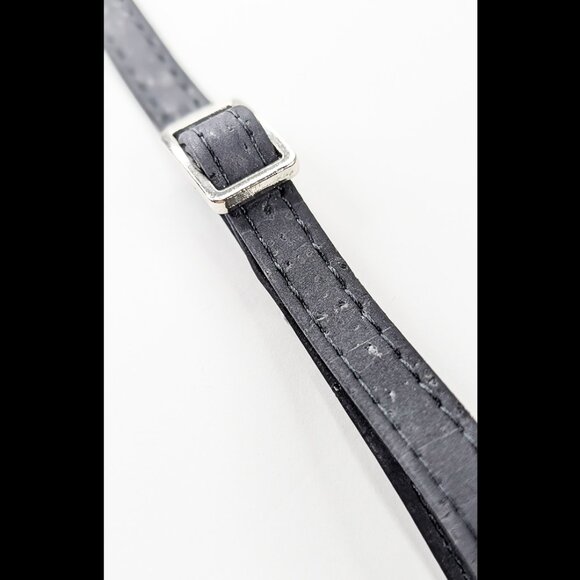 Cork Breakaway Cat Collar in Black - Picture 2 of 5